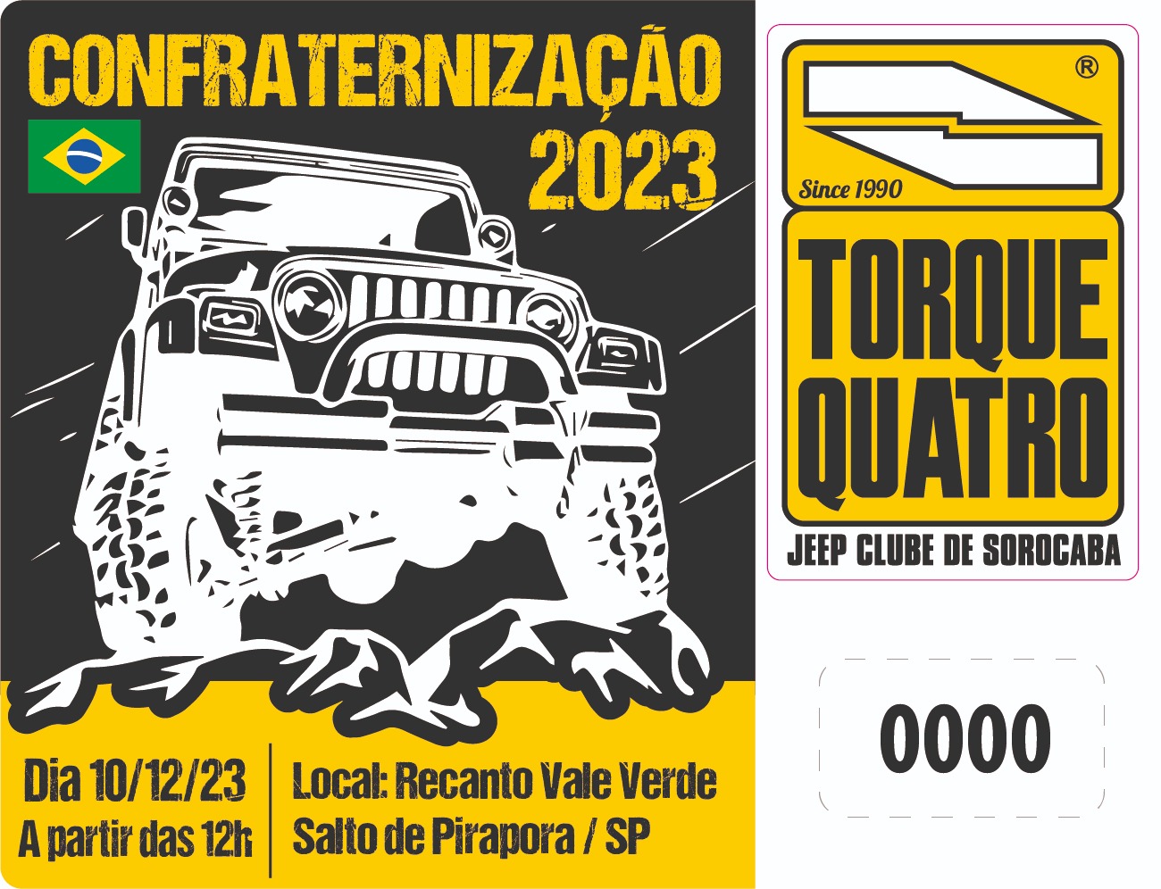 CONFRATERNIZAÇÂO 2023