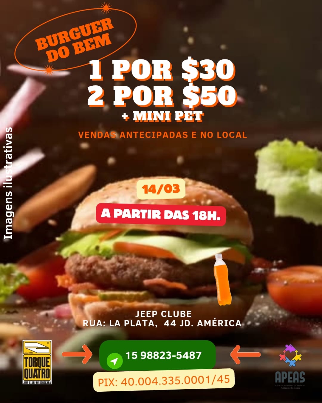 NOITE da HAMBURGADA APEAS 